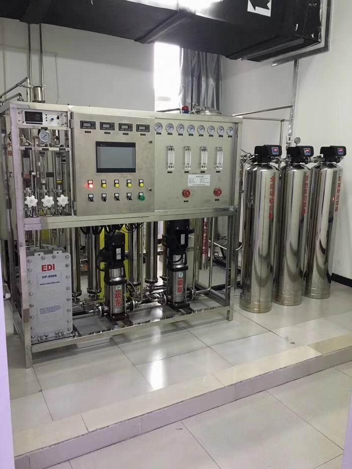 醫(yī)藥雙級(jí)反滲透+EDI純水設(shè)備